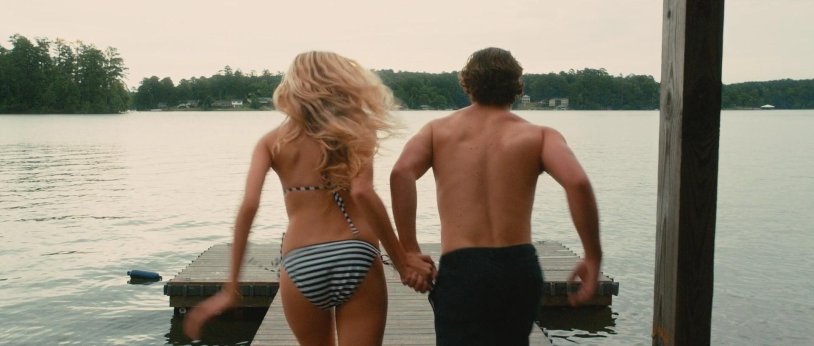 Gabriella Wilde bed scene