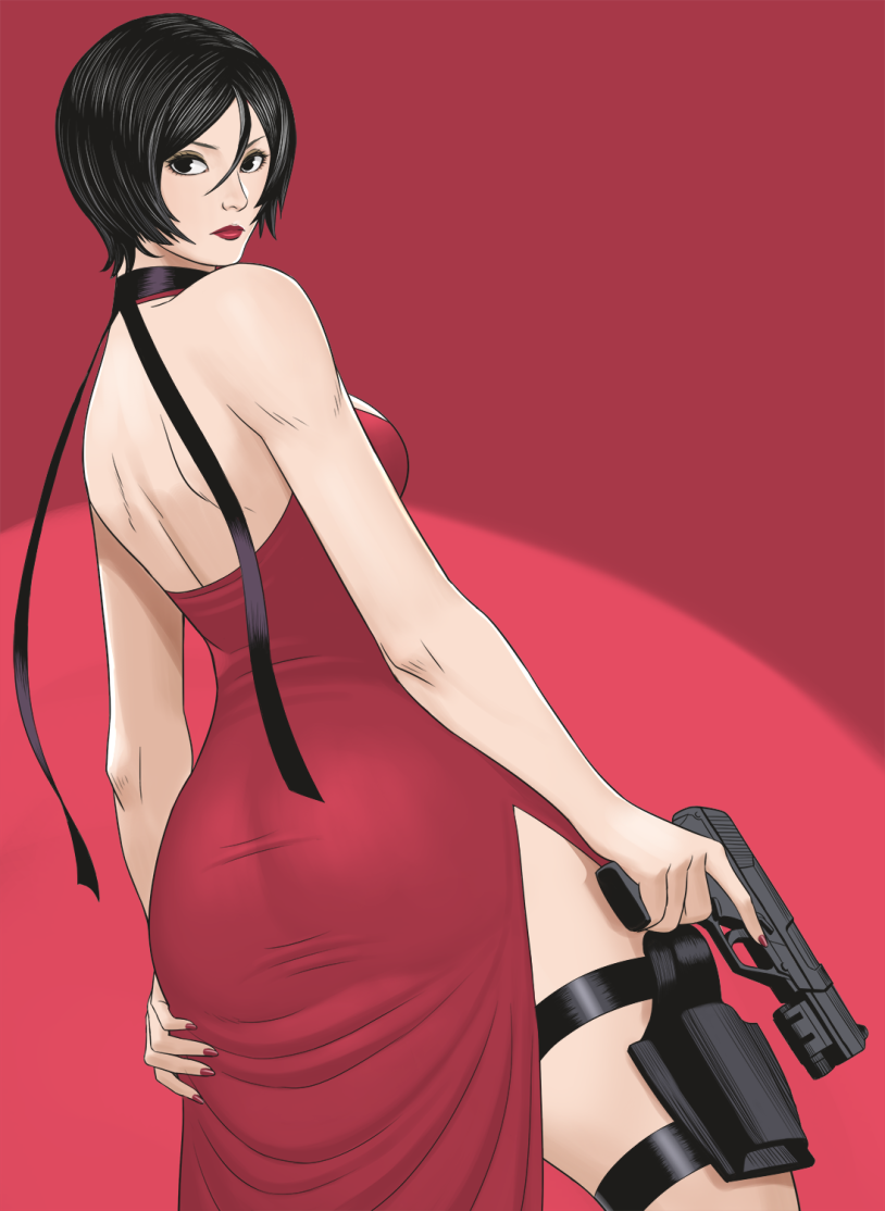 Figure Ada Wong Green Leaf Studio undressed