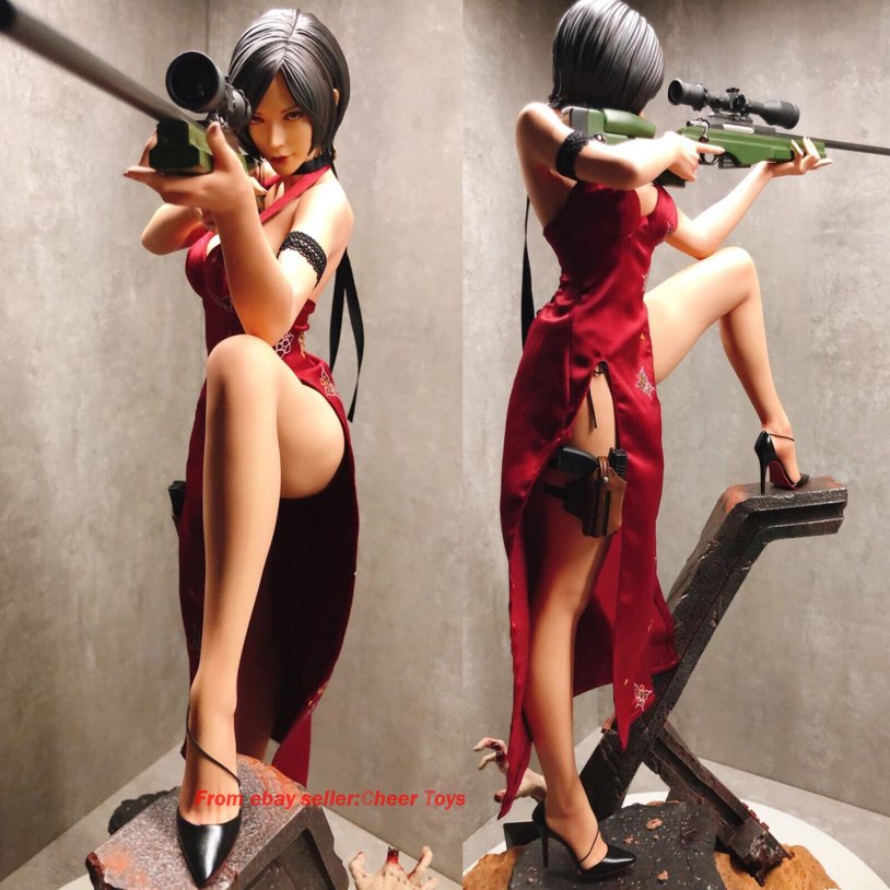 Ada Wong Figurine Green Leaf Studio