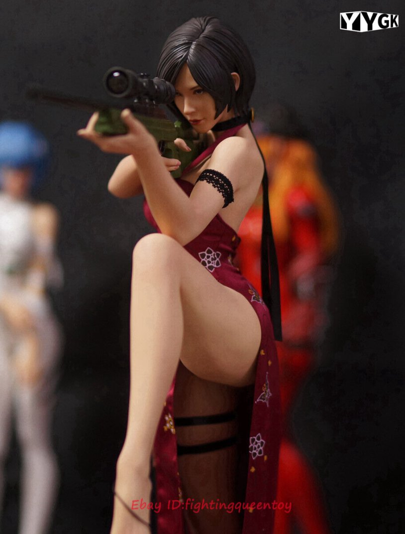Ada Wong Figurine Green Leaf Studio