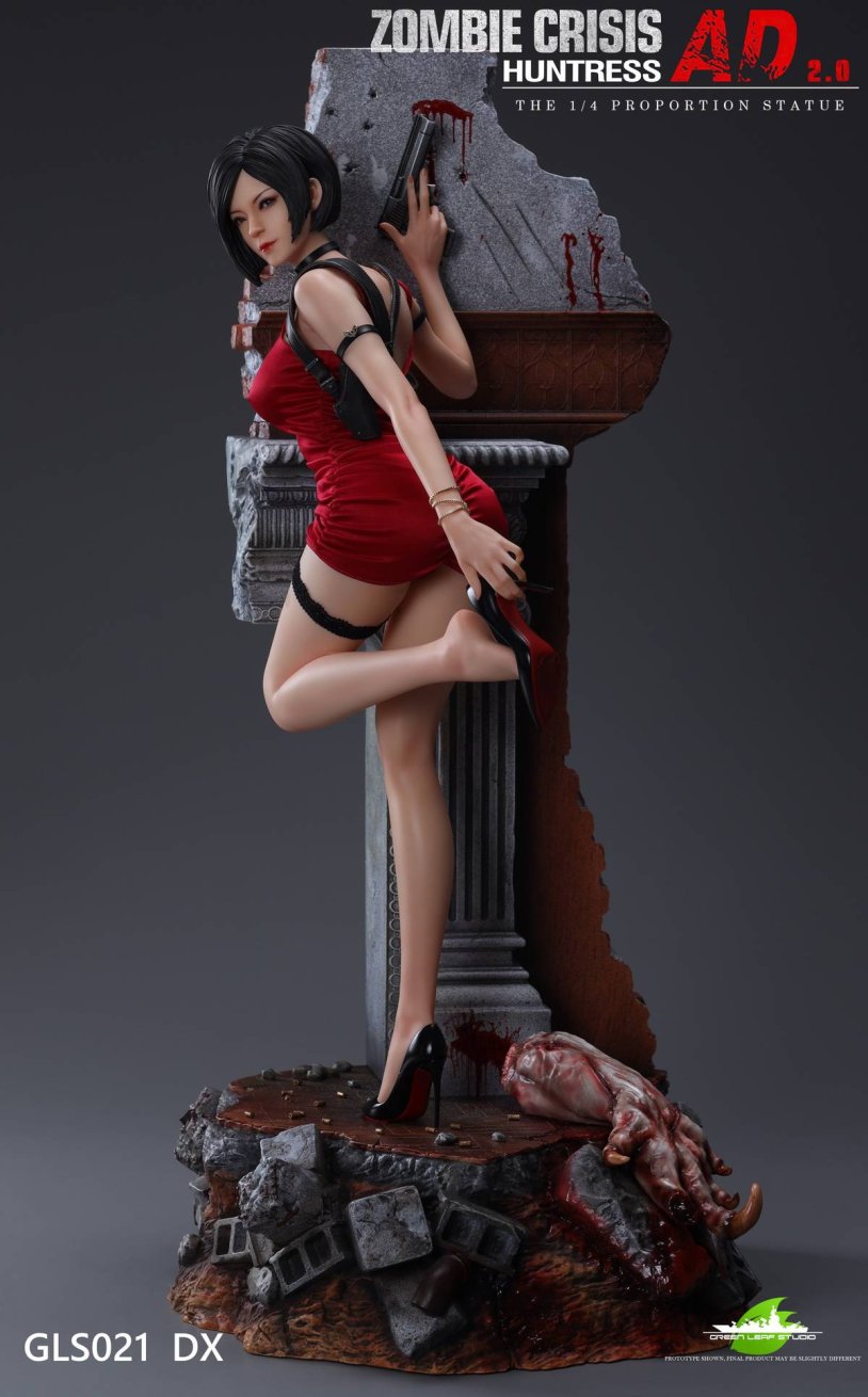 Ada Wong Figurine Green Leaf Studio