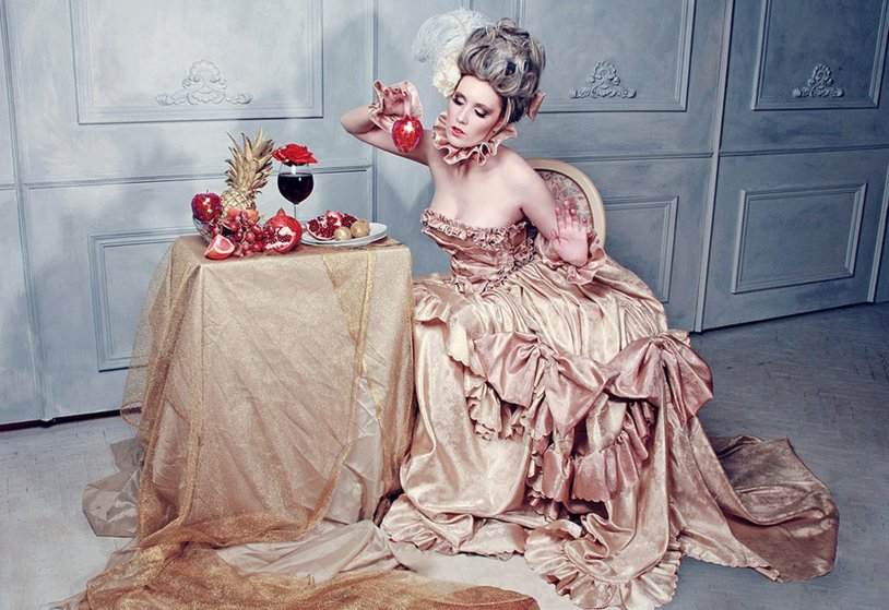 Princess's dress aesthetics