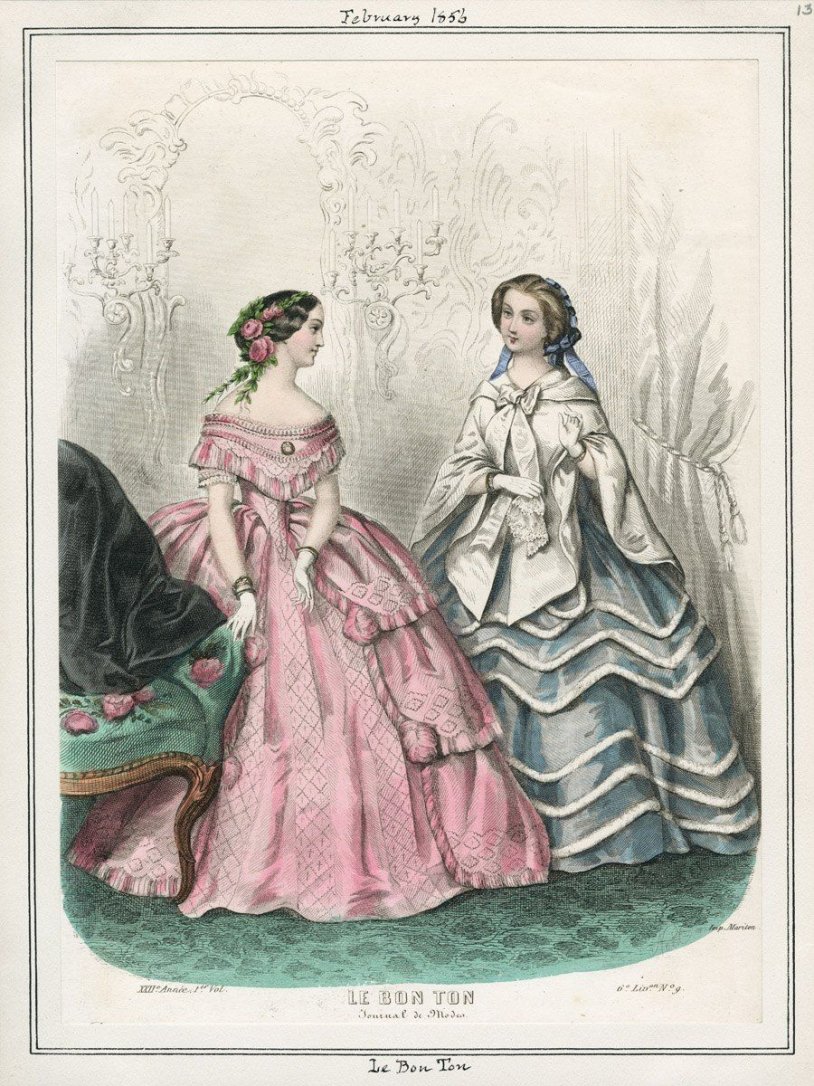 Victorian Fashion Women 1870