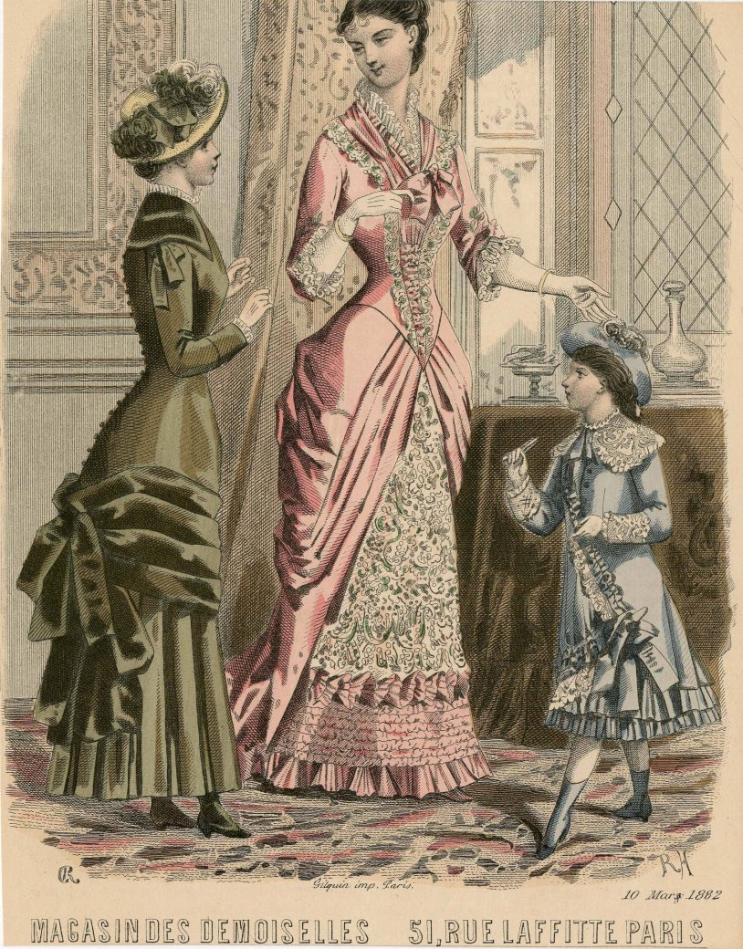 Victorian fashion 1890