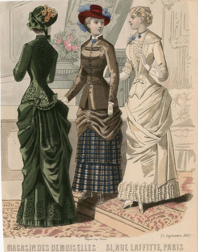 References of the dress are vintage