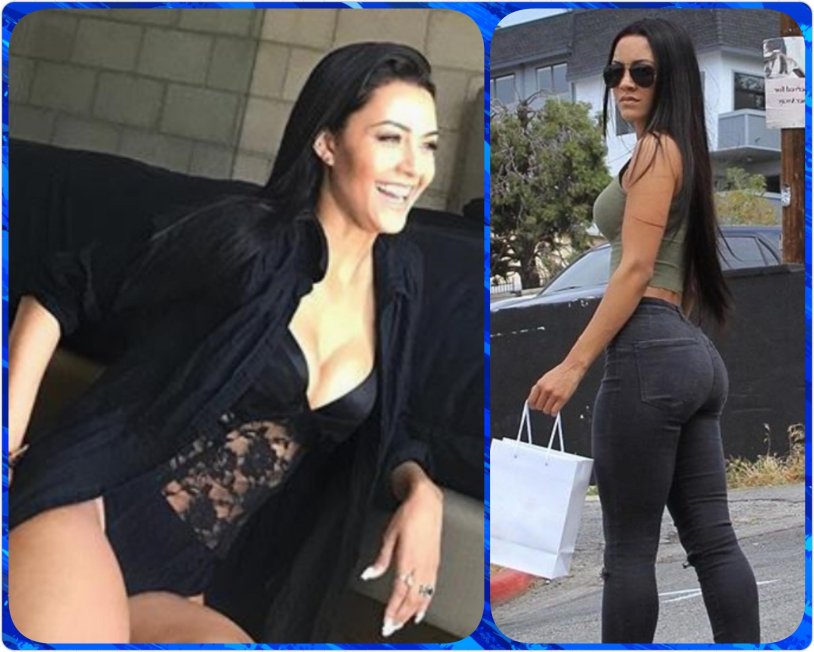 Tristin Mayice in underwear