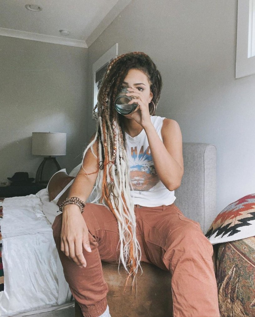 De dreadlocks Boho