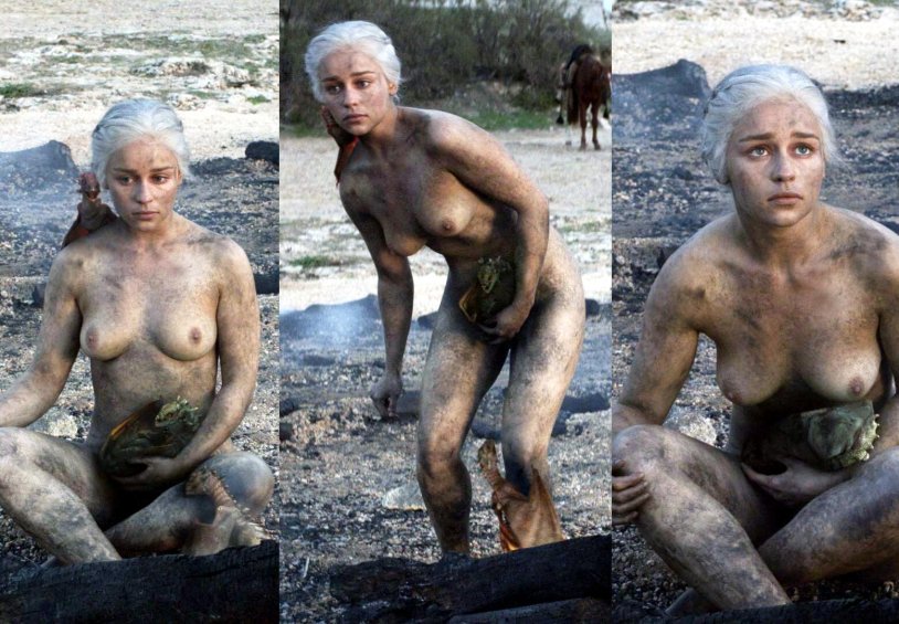 Emilia Clark Game of Thrones Naked