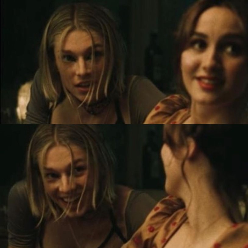 Naked Maude Hirst from the Vikings series