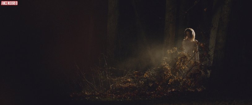 Mystical photo shoot in the forest