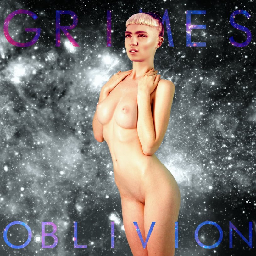 Grimes the singer is naked