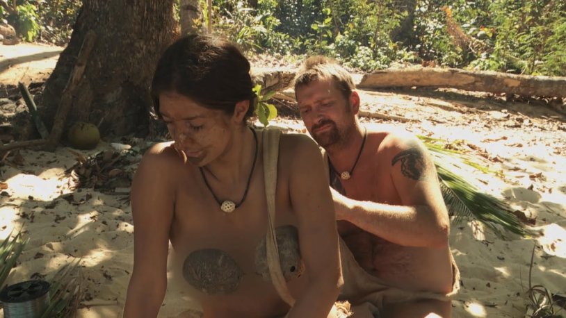 Passionate fuck in nature