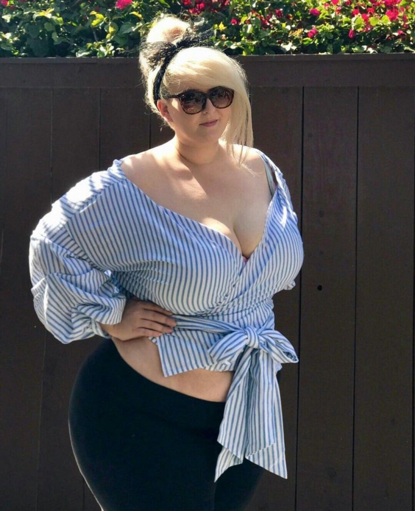 Ivy Lebelle in a dress