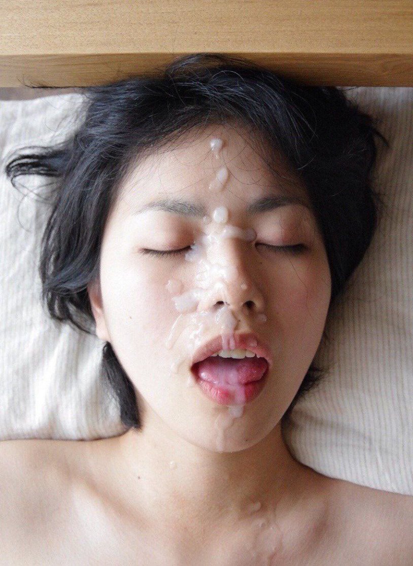 Face before and after Cumshot