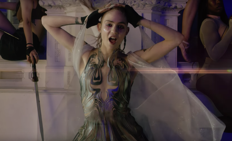 Naked pussy in sneakers