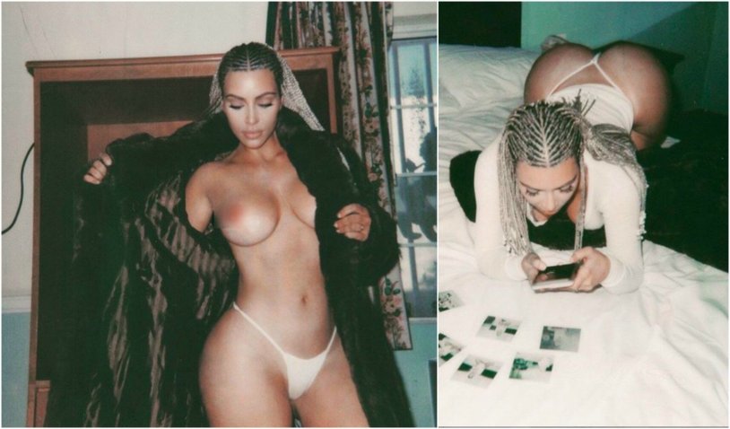 Plums kim kardashian naked