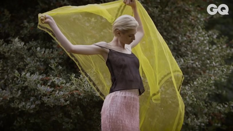 Jenna Ortega in a swimsuit