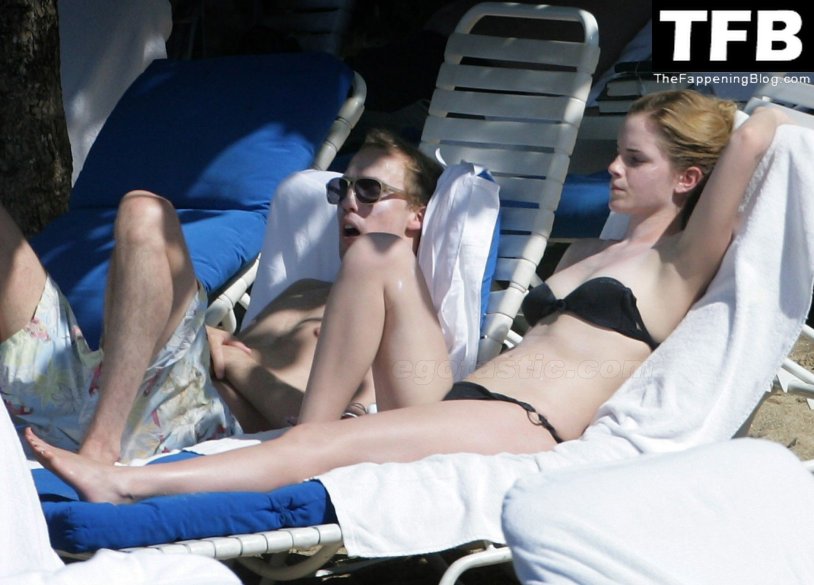 Emma Watson in a swimsuit 2016