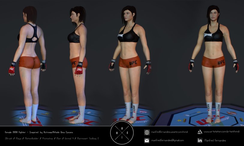 Ufc with female characters
