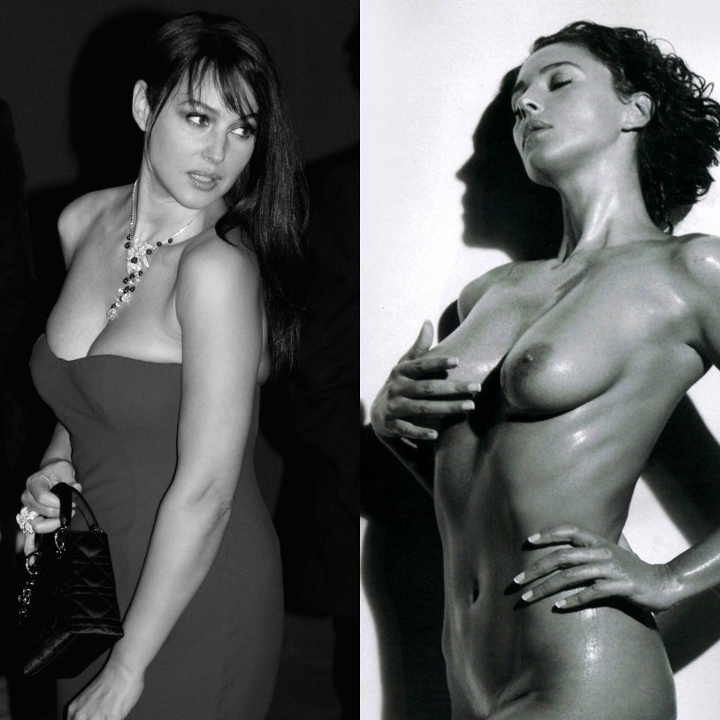 Monica Bellucci in Youth Tits