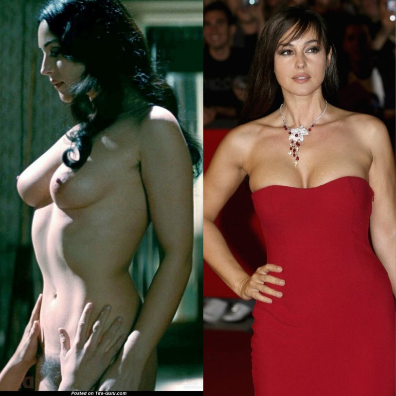 Monica Bellucci Naked in the movies