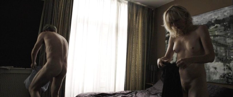 Sylvia HoEks in a swimsuit