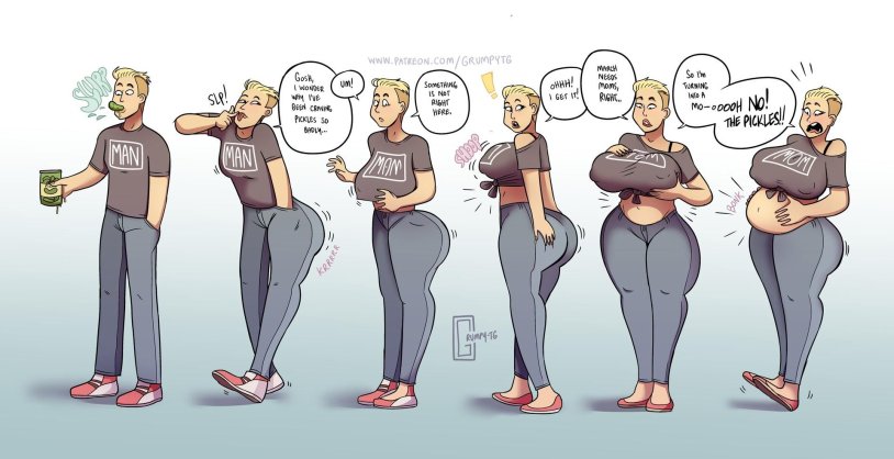 TG Transformation in a pregnant woman