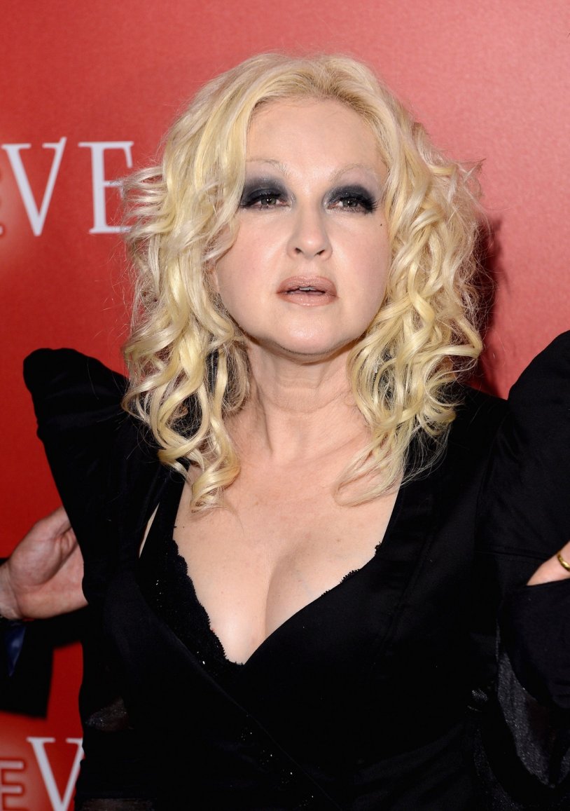 Cyndi Lauper in his youth