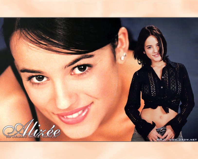 Alizee photo shoot for magazine