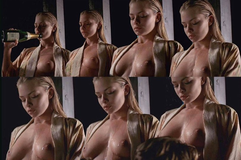 Naked Jamie pressed poisonous ivy naked