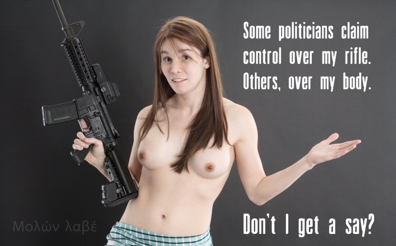 Women naked on the hunt