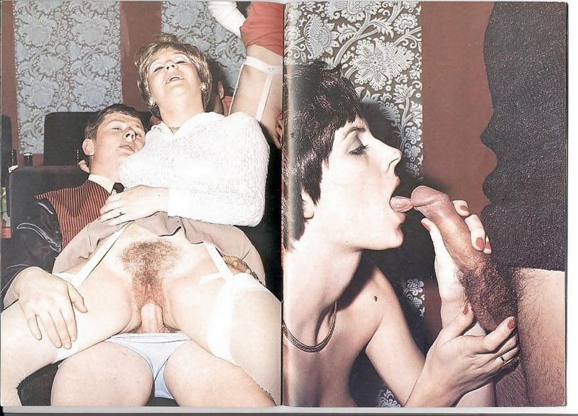 Naked elderly ladies retro