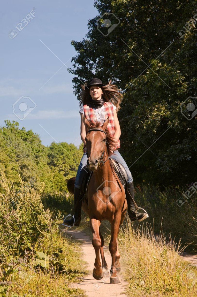 Cowgirl Riding