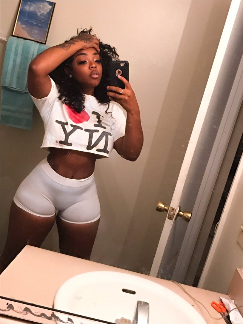 Corazon Kwamboka in a swimsuit