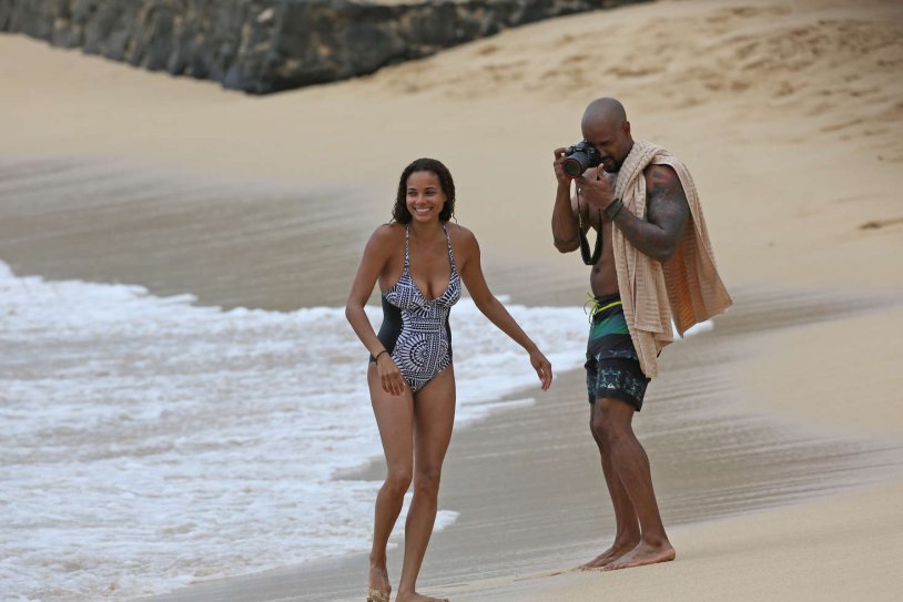 Roshel Neil in a swimsuit