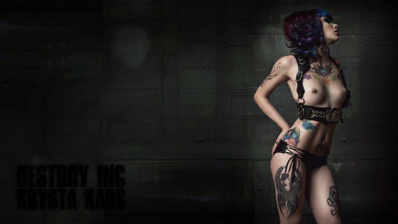 Women's erotic tattoos