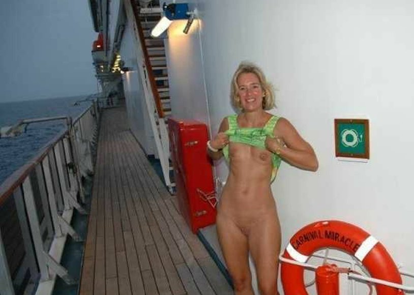 Naked girls on the ship