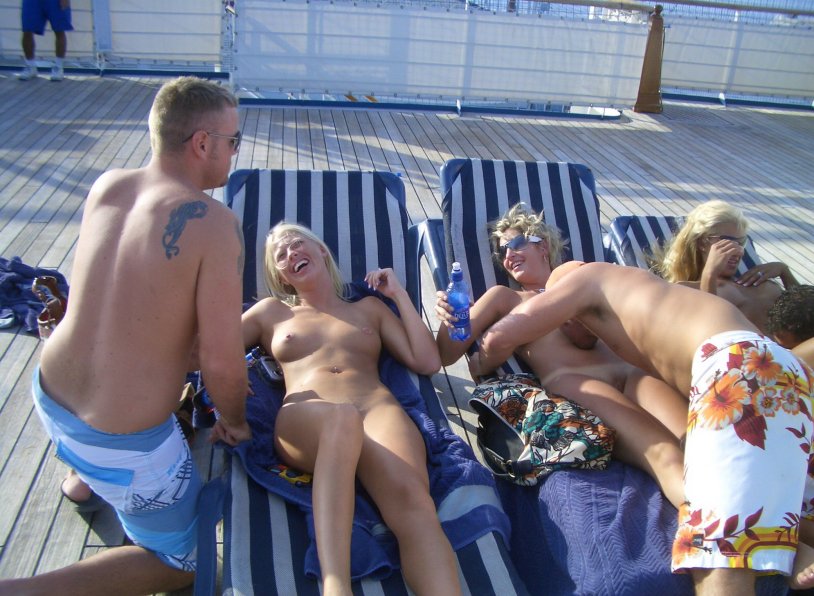 Wife nudist on cruise