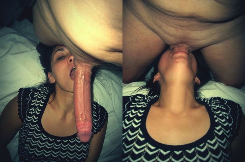 Long cock deep in the throat