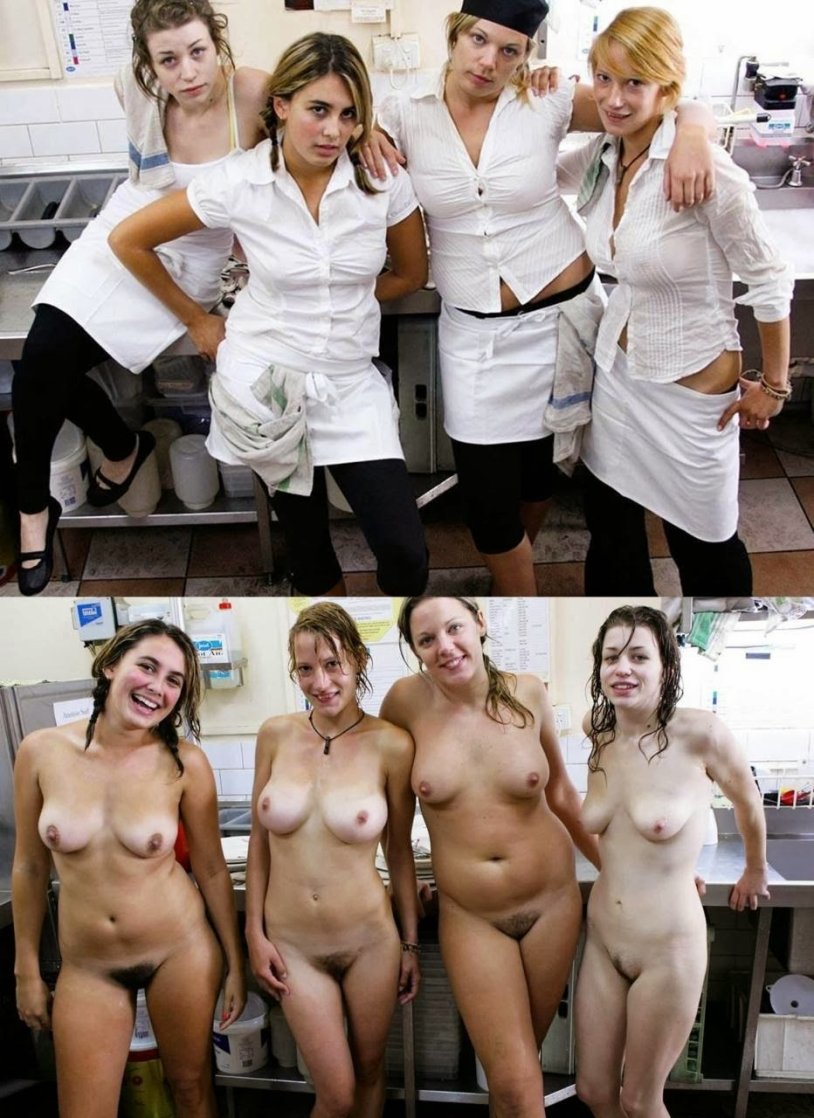 Naked workers' girls