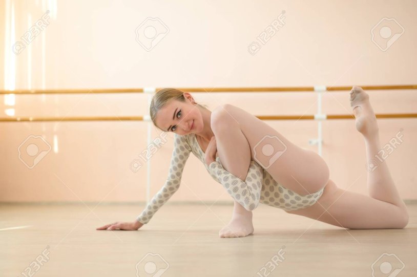 Sexy Flexi Ballerina Teens Blonde