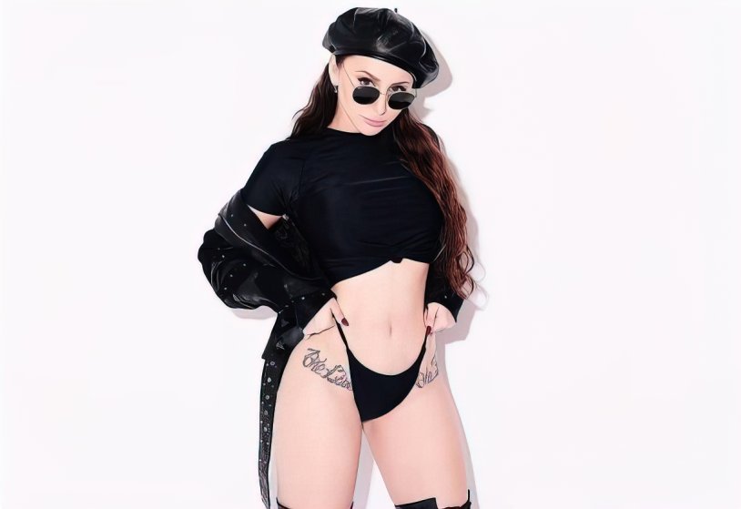 Tuktamysheva Elizabeth in a swimsuit