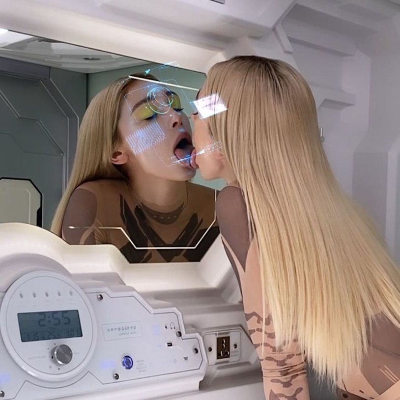 Nastya Ivleeva ahegao