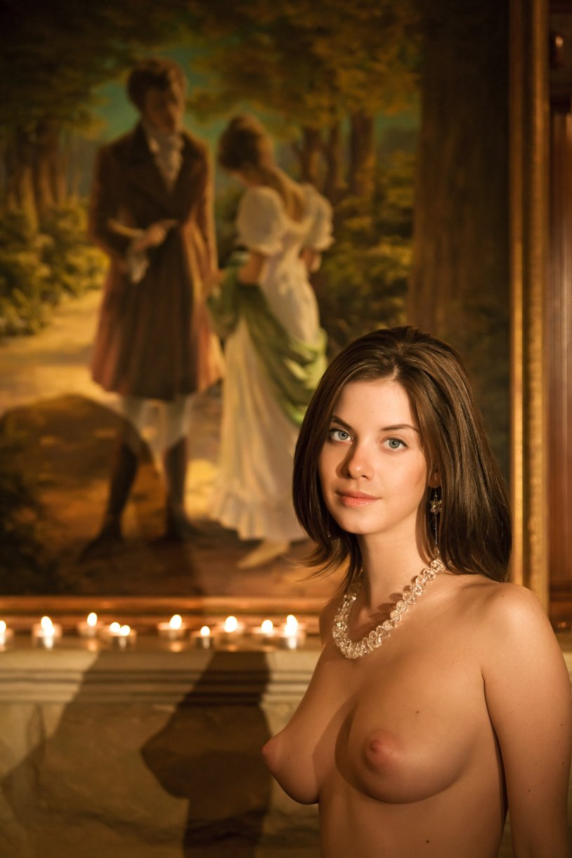 Naked actress Anita Brieim