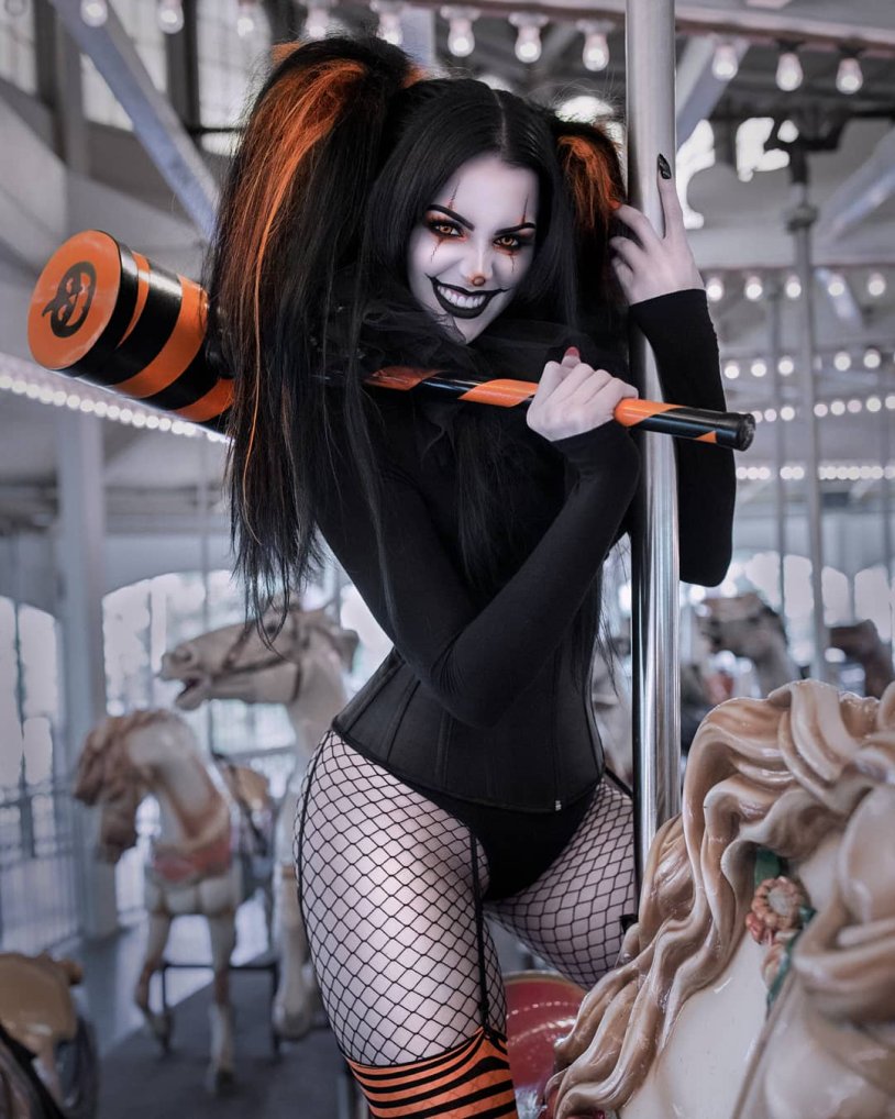 Angelica Rose Harley Quinn Halloween