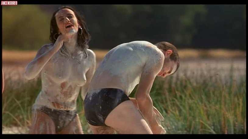 Ksenia Mertz photo in a naked swimsuit