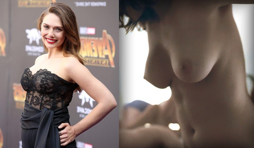 Elizabeth Olsen Plaiboy boobs
