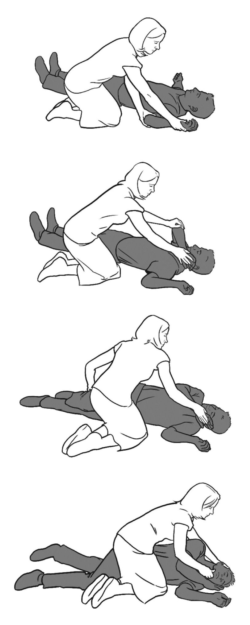 Pajen hedgehog on a girl