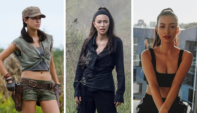 Christian Serratos legs