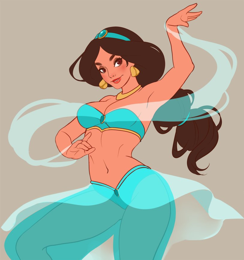 Pumped jasmine Princess Jasmine